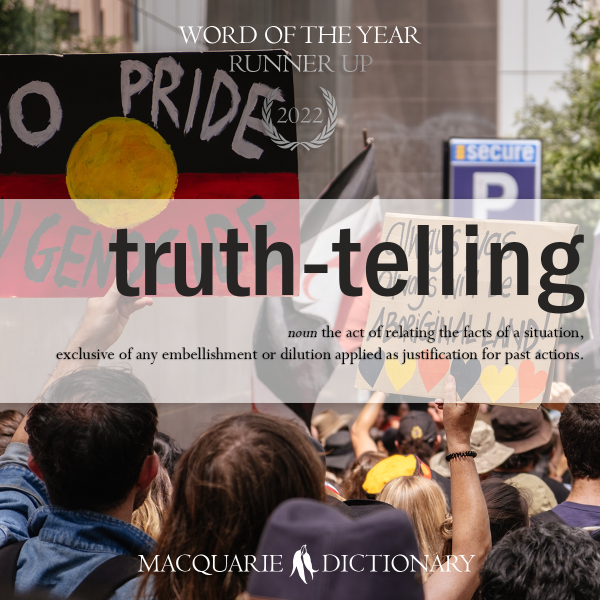 Word of the Year 2022 - truth-telling