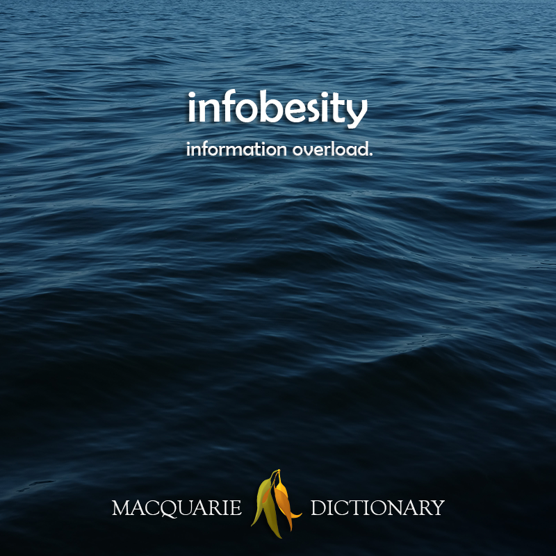 infobesity - information overload