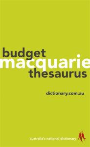 Macquarie Budget Thesaurus (PB)