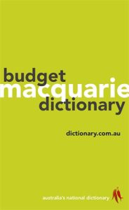 Macquarie Budget Dictionary (PB)