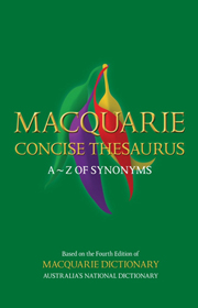 Macquarie Concise Thesaurus (H/B)