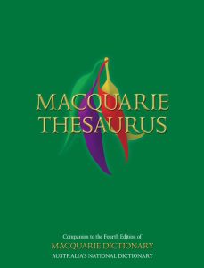 Macquarie Thesaurus (H/B)