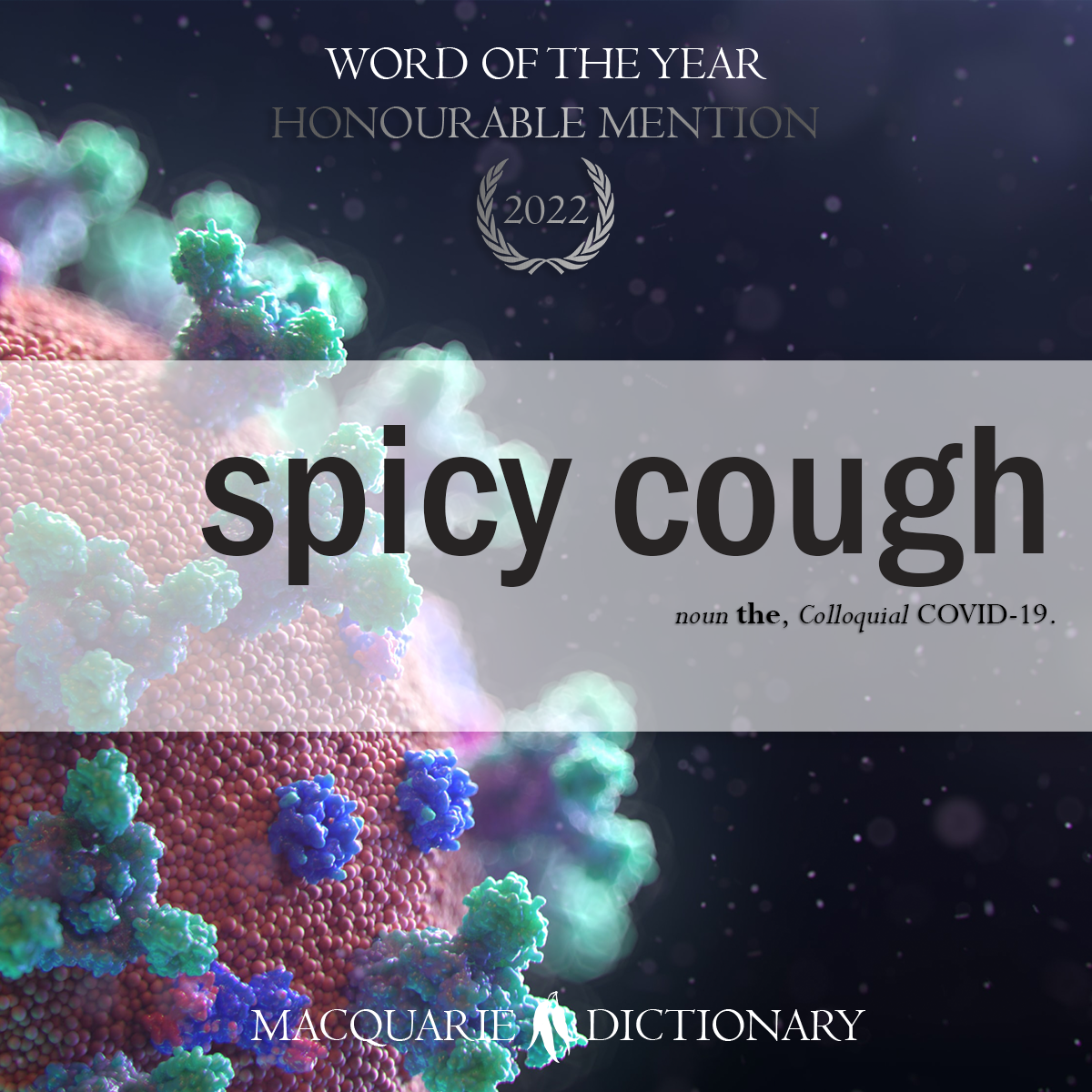 Word of the Year 2022 - spicy cough